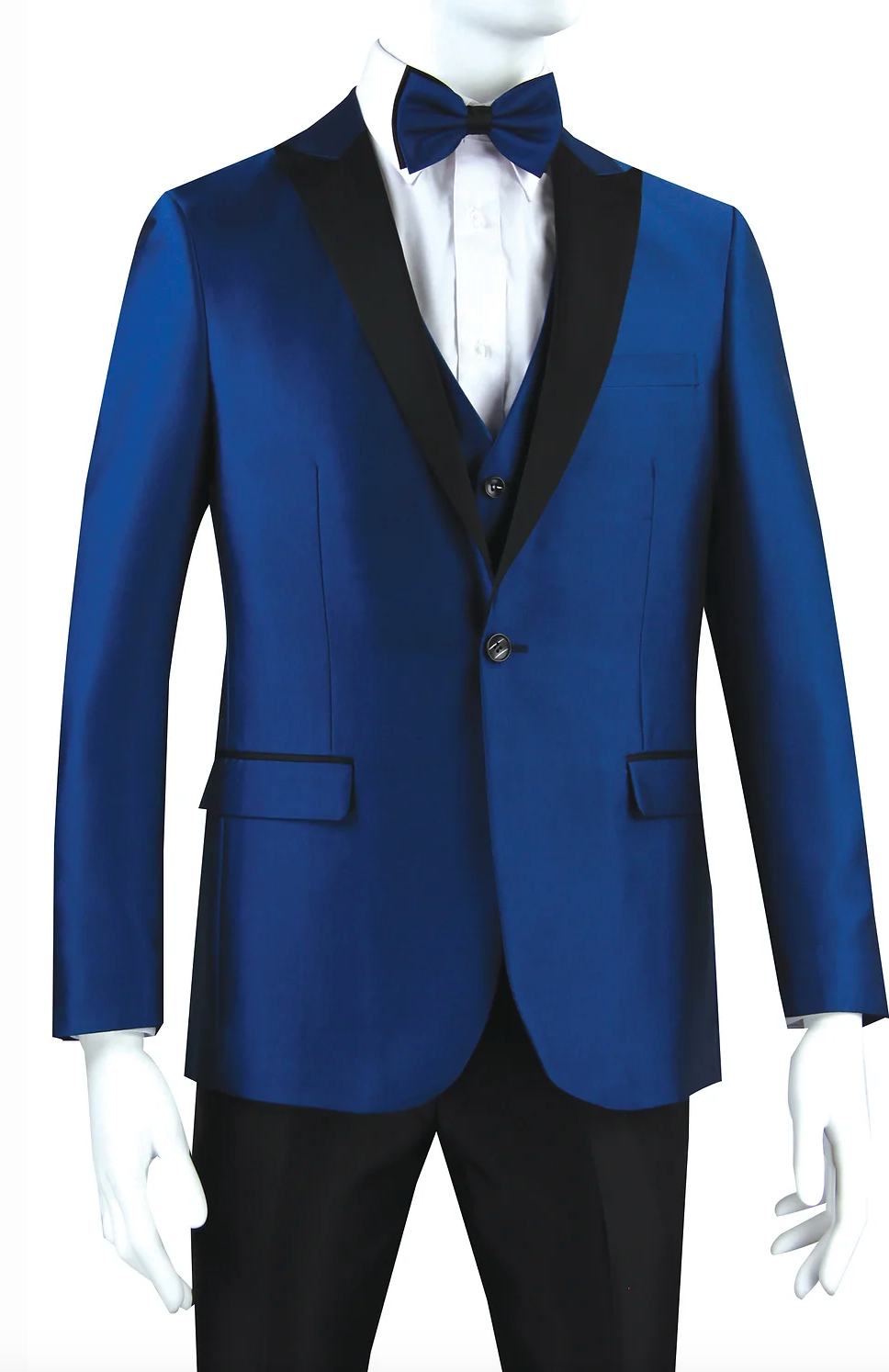 Slim Fit Dark Blue Tuxedo